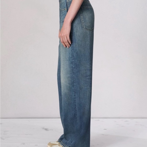 Rag & Bone Miramar Terry Wide-Leg Pant - Picture 2 of 4